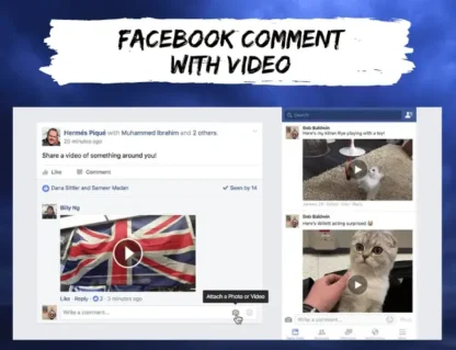Facebook Comment With Video